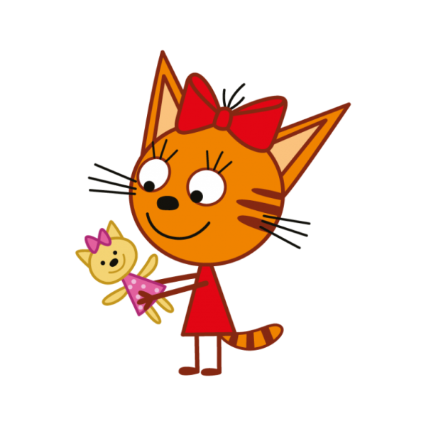 Карамелька из мультфильма три кота