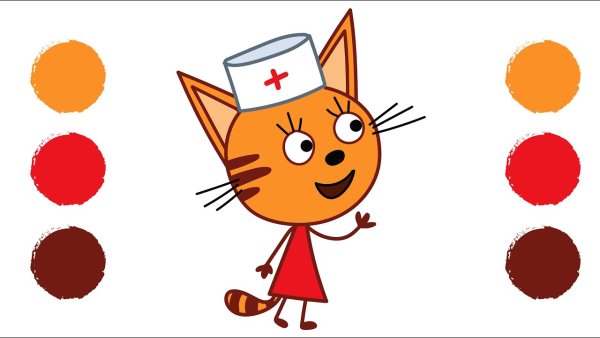 Карамелька из мультфильма три кота