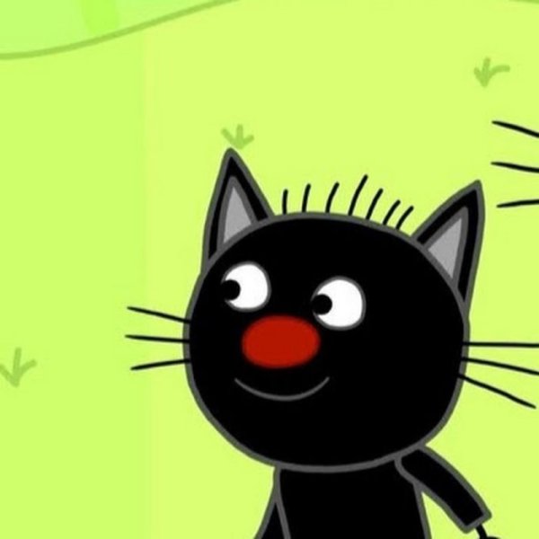 Сажик черный из три кота