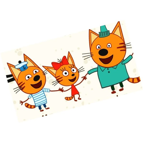 Мультфильм три кота Карамелька