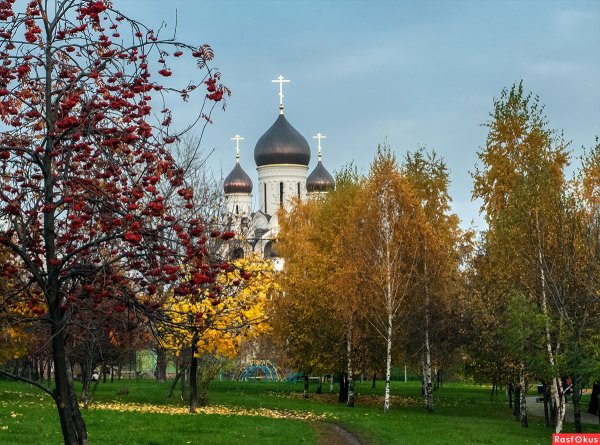 Никольский монастырь Тула осень