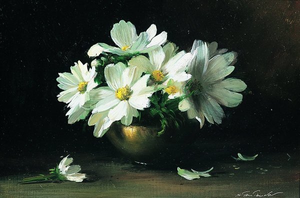 Сергей Тутунов картины цветы