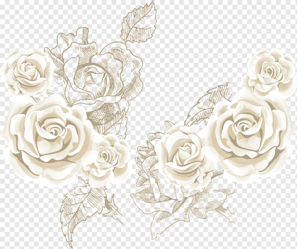 Орнамент розы