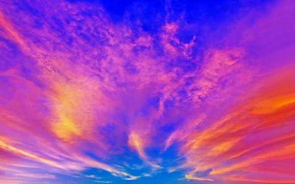 Цветовые фоны небо