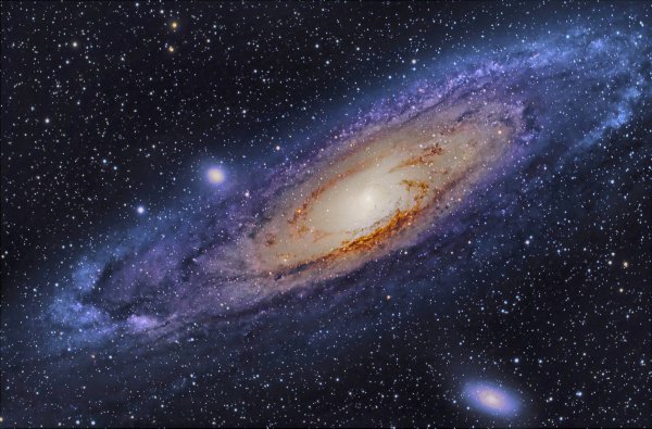 Галактика Андромеда телескоп Хаббл 2015