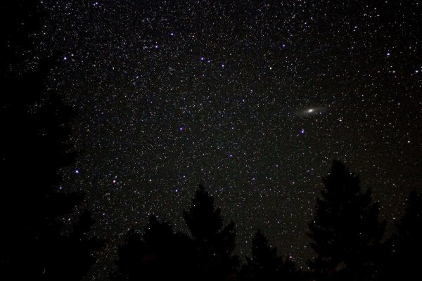 Андромеда Галактика на небе
