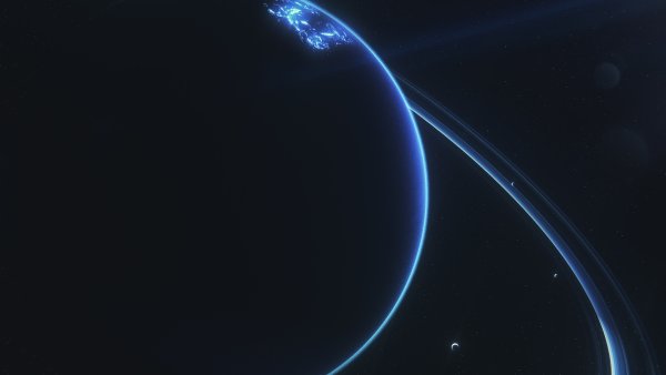 Уран в космосе
