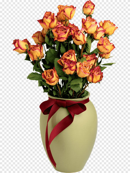 Красивые вазы с цветами