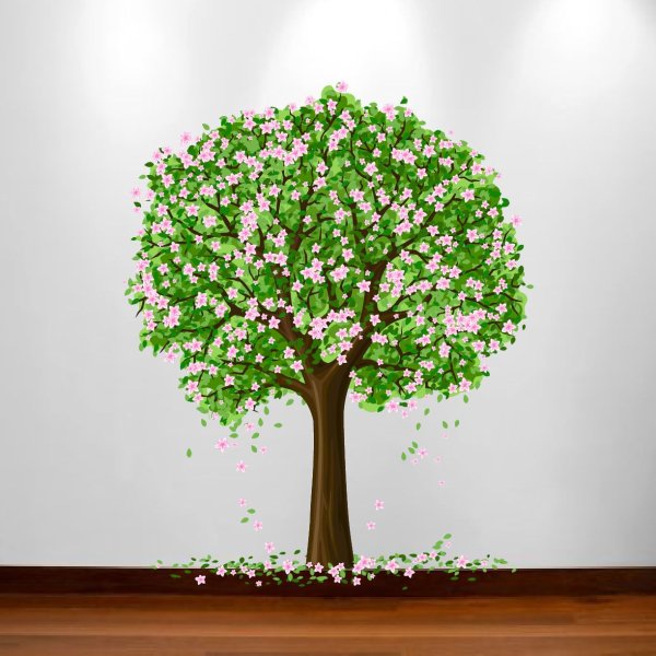 Весеннее дерево для детей