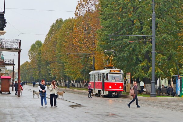 Трамвайно пешеходная улица Владикавказ