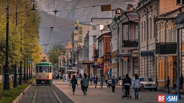 Проспект мира Владикавказ трамвай