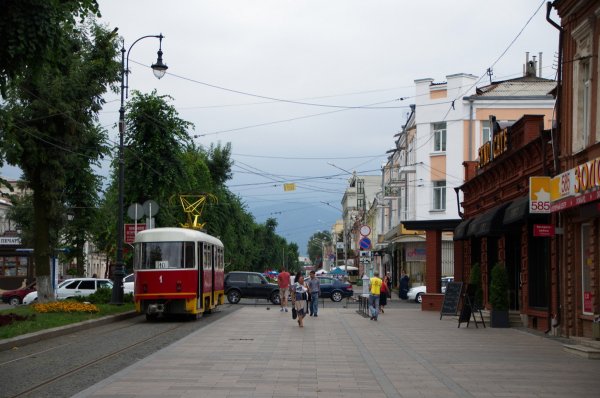 Проспект мира Владикавказ трамвай