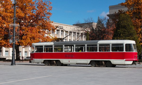 Ретро трамвай Владикавказ