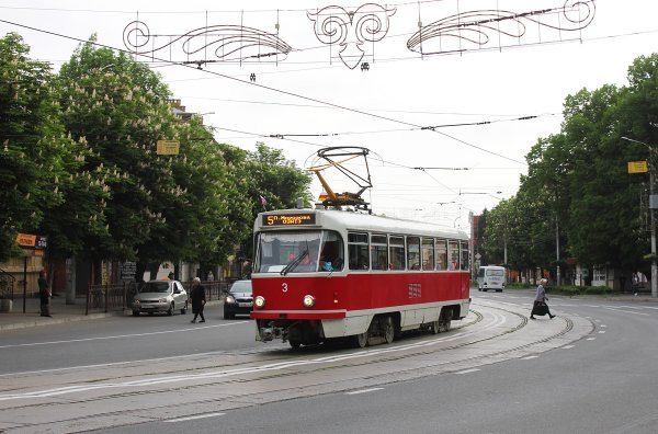 Трамвай Владикавказ проспект