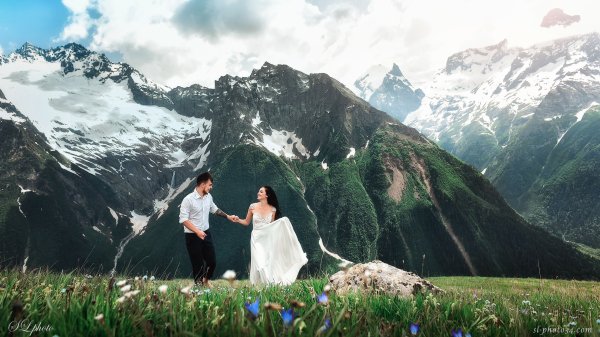Архыз свадьба в горах