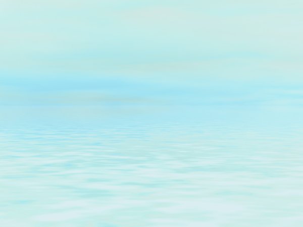 Светло голубое море