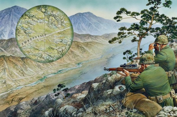 Снайпер СССР В Афганистане арт