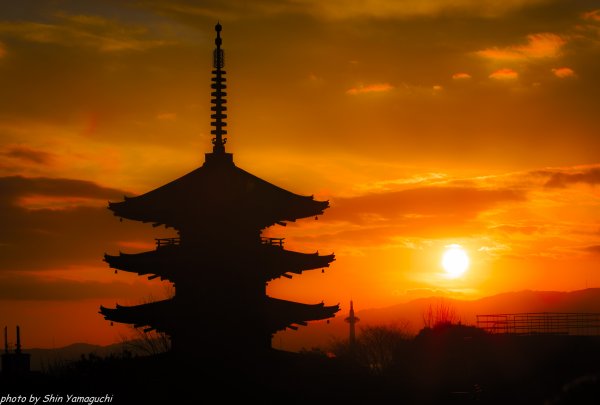 Рассвет в Японии