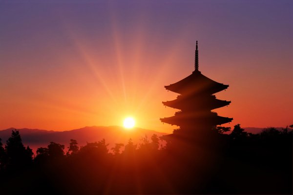 Страна восходящего солнца Китай или Япония