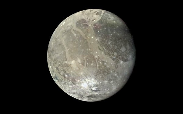 Самый большой Спутник Юпитера-Ганимед