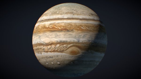 Юпитер 4к Планета