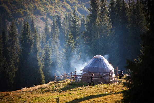 Григорьевское ущелье юрта