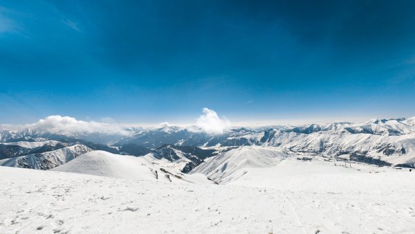 Панорама Гудаури горы
