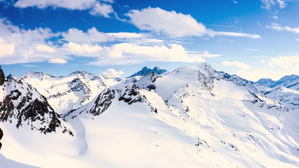 Гора Гросглокнер Австрия лыжи