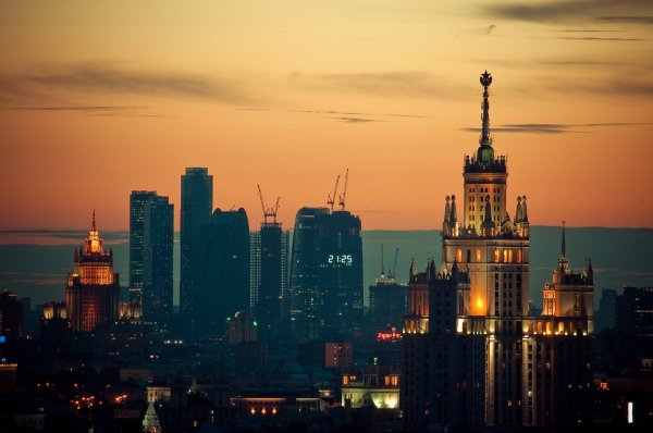 Москва City 4k