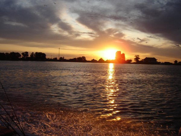 Река Волга Тольятти рассвет