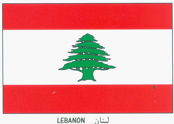 Кедр на флаге Ливана