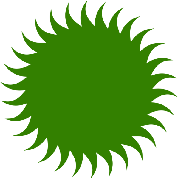 Зеленое солнце символ