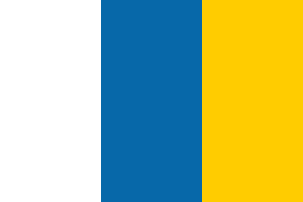 Флаг синий желтый белый