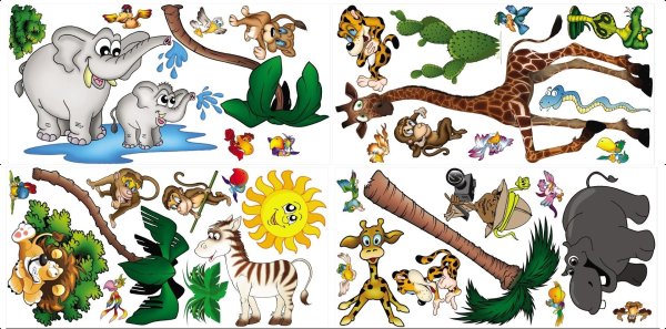 Хищники джунглей для детей