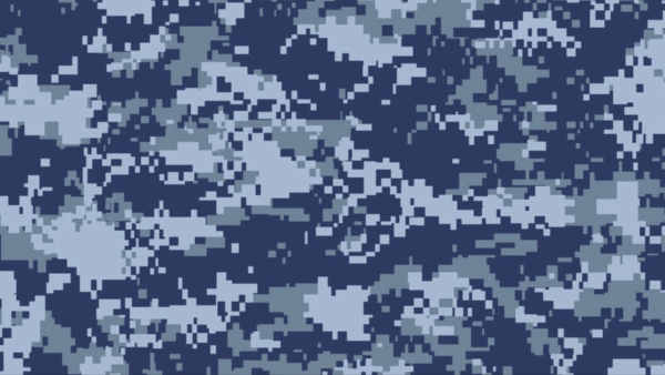 Ткань синий пиксель для ФСИН