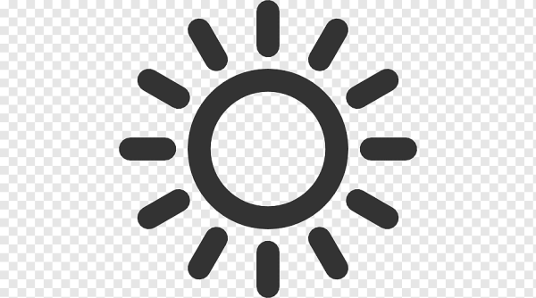 Солнце пиктограмма