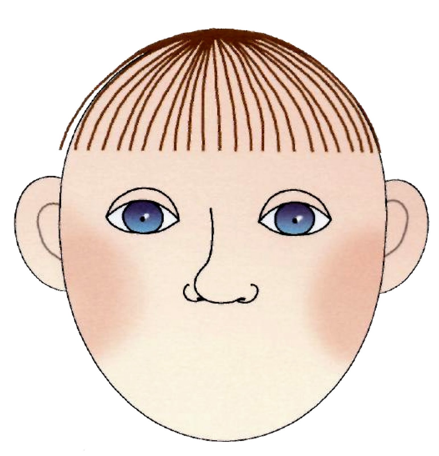 Тема лоб. Макет лица для детей. Лицо человека для детей. Голова картинка для детей. Лицо без волос для аппликации.