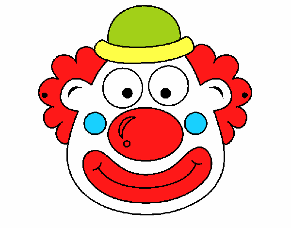 Лицо клоуна шаблон для детей. Маски клоуна для детей. Аппликация "клоун". Мордочка клоуна. Лицо клоуна.