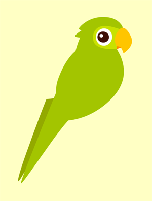Шаблон попугай для аппликации (44 фото)