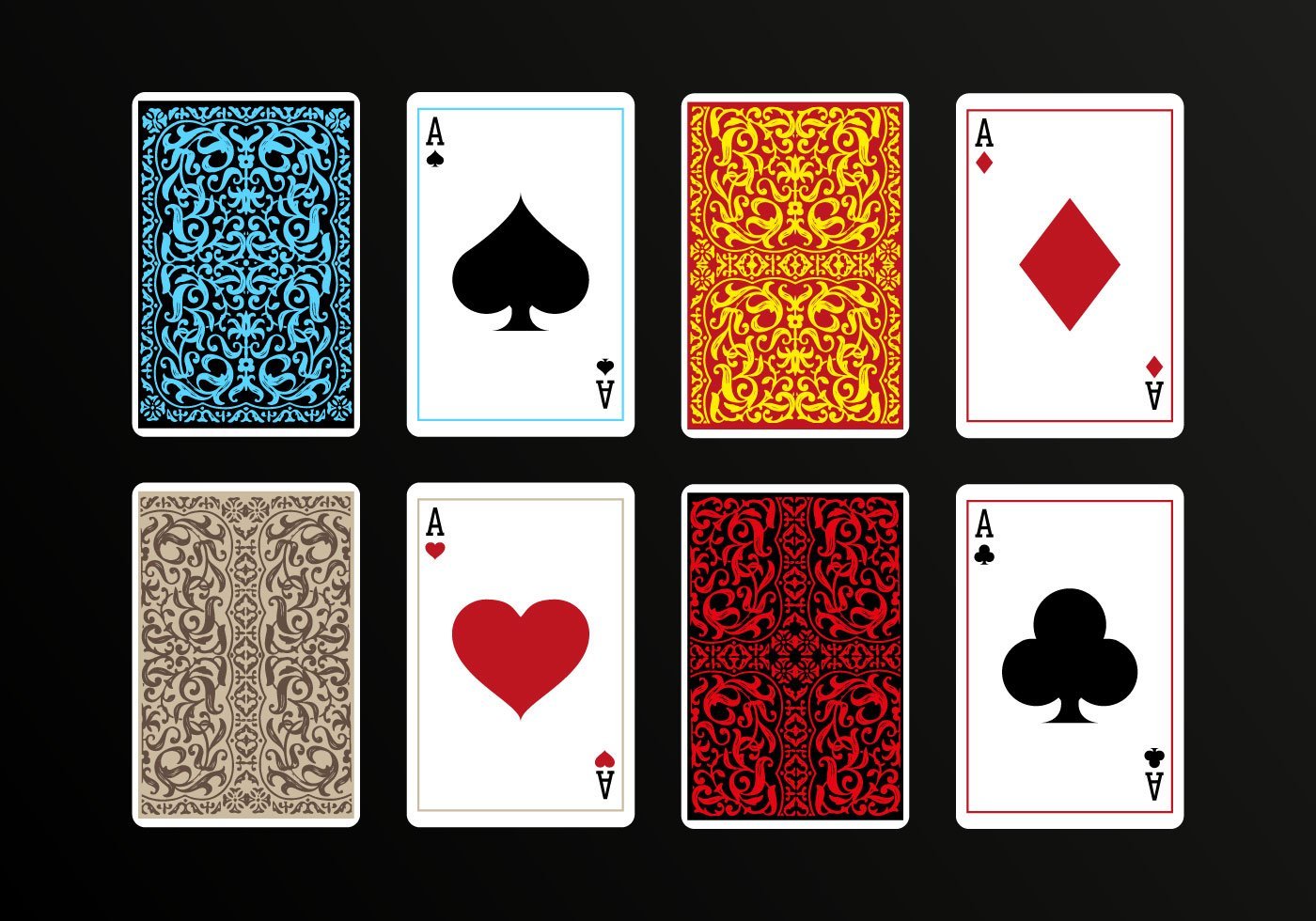 Карты ка 2. Колода игральных карт. Игральные карты" playing Cards Готика". Дизайнерские колоды карт. Карты векторные игральные.