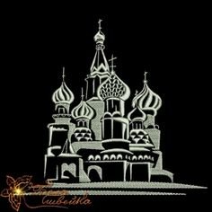 Вытынанка храм Василия Блаженного