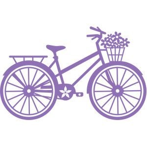 Велосипед цветной для вырезания