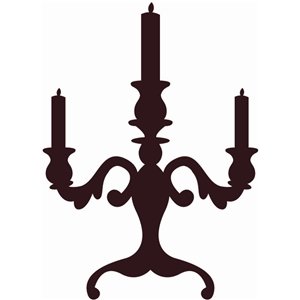 Канделябр силуэт