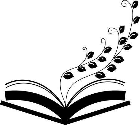 Вытынанка раскрытая книга