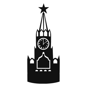 Москва Кремль вектор силуэт