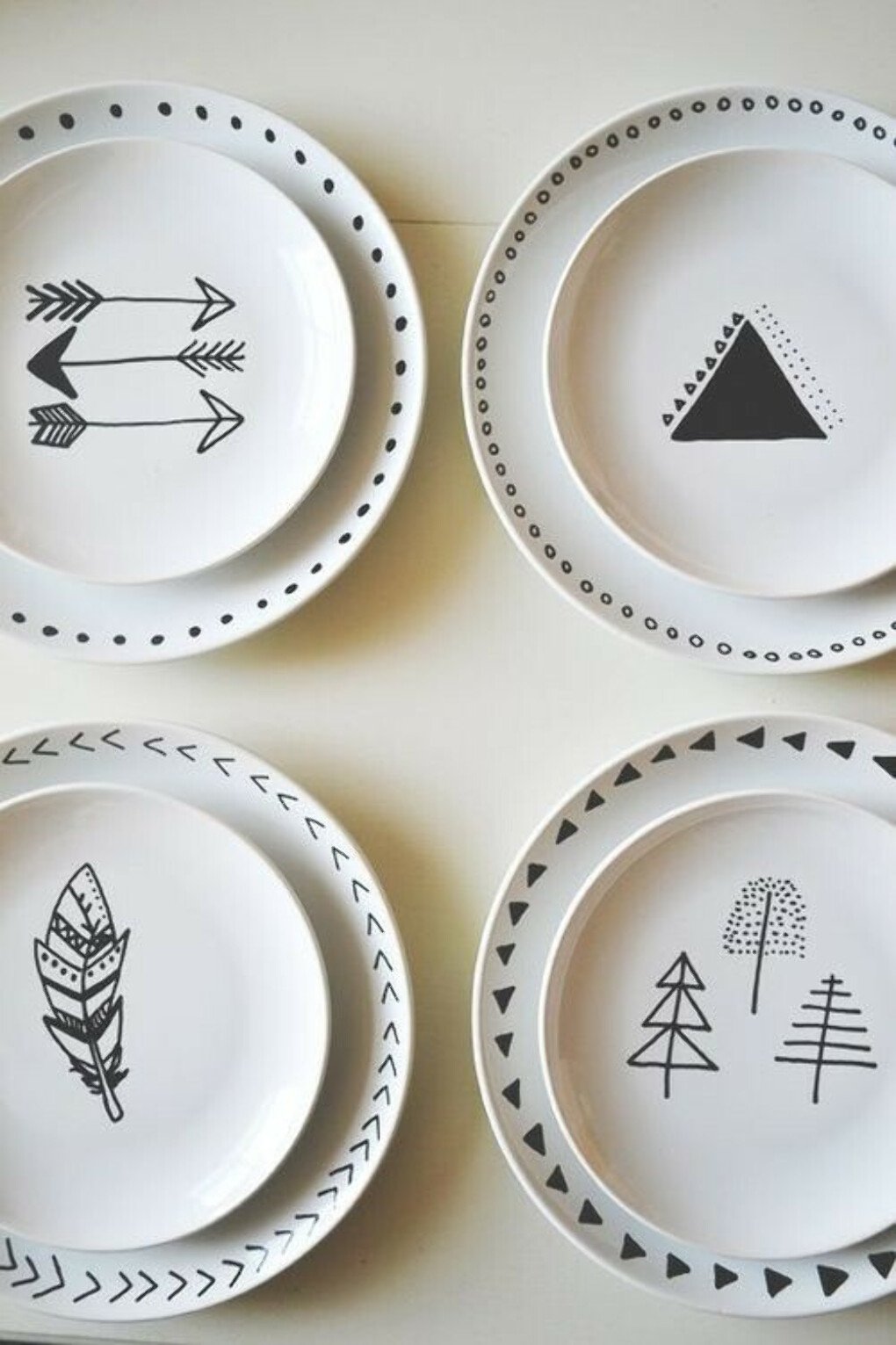 Тарелки создать. Тарелка с орнаментом. Орнамент на посуде. Расписные тарелки. Посуда с геометрическим орнаментом.