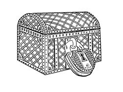 Шкатулка с рисунком