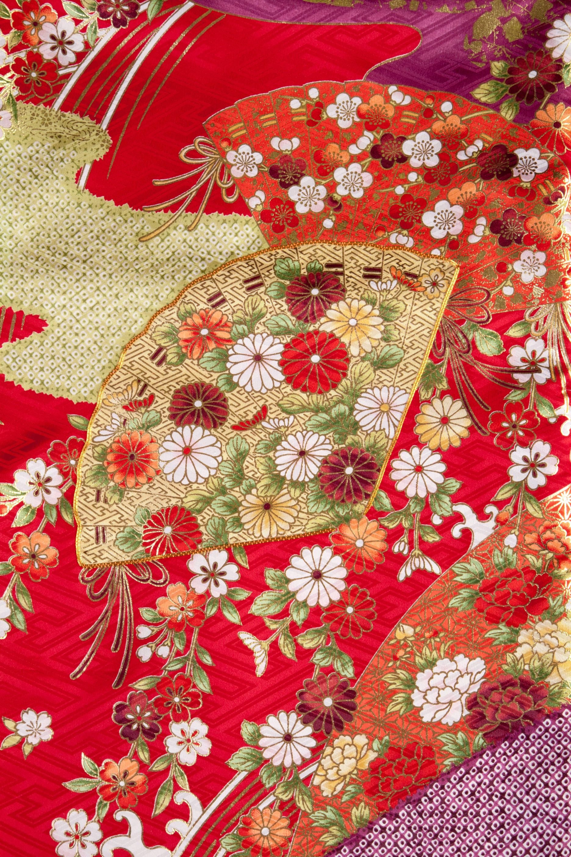 Японская ткань для кимоно