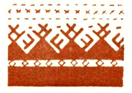 Рамка с орнаментом народов севера