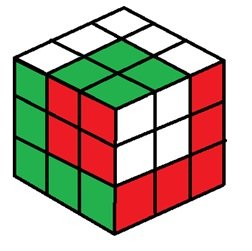 Узоры на кубике Рубика 5х5
